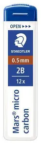 Graphitmine für Mikrostift „Mars micro“, 0,5 mm, 2B, STAEDTLER